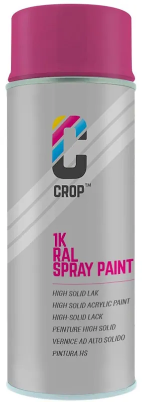 Beperkt Aanbod CROP RAL 4010 Hoogglans Telemagenta spuitbus 400ml